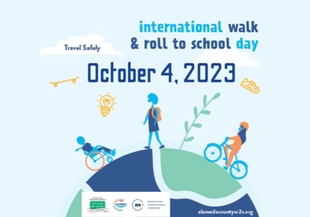 international walk & roll to school day october 4, 2023