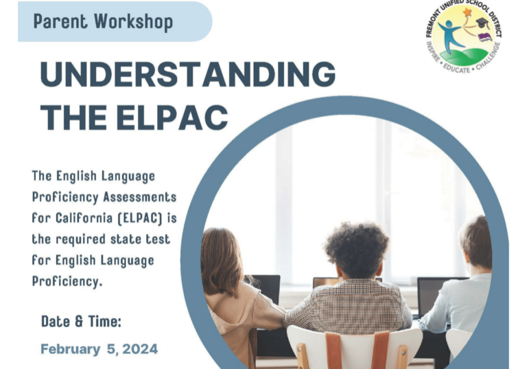 ELPAC Workshop flyer