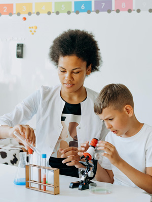 Scientist Teaching