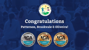Congratulations Patterson, Brookvale & Oliveira with PBIS award graphics