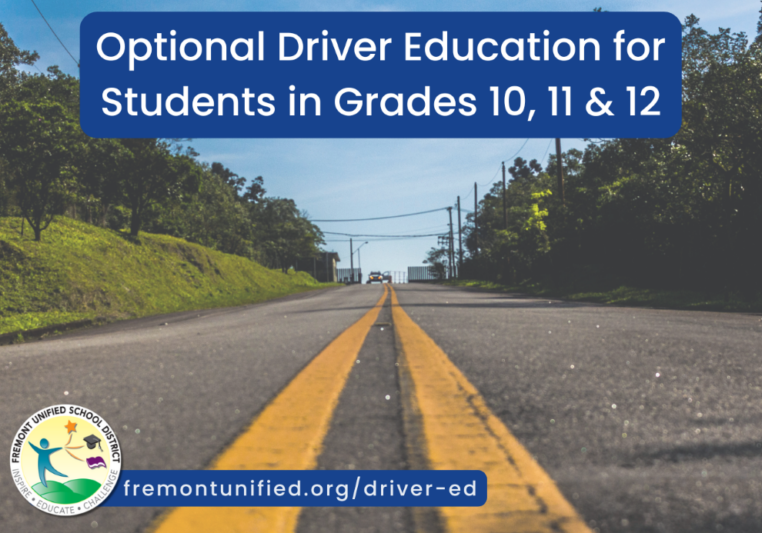 Optional Driver Education for Students in Grades 10, 11 & 12