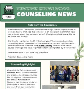 Counselor Newsletter