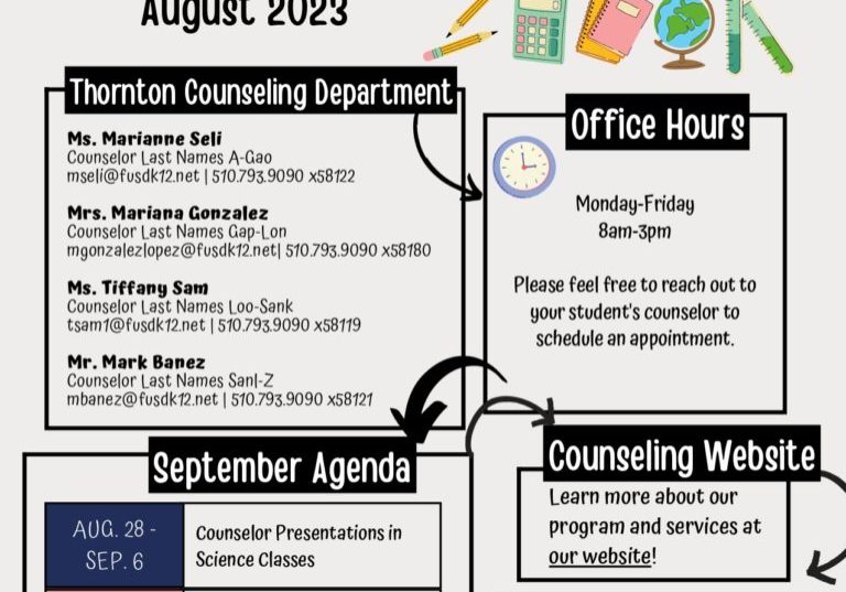 counselor newsletter