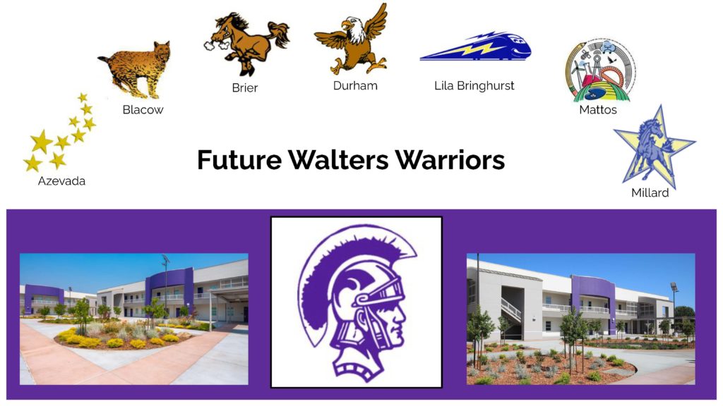 logos of walters and elementary feeder schools
