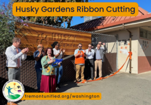 Husky Gardens ribbon cutting