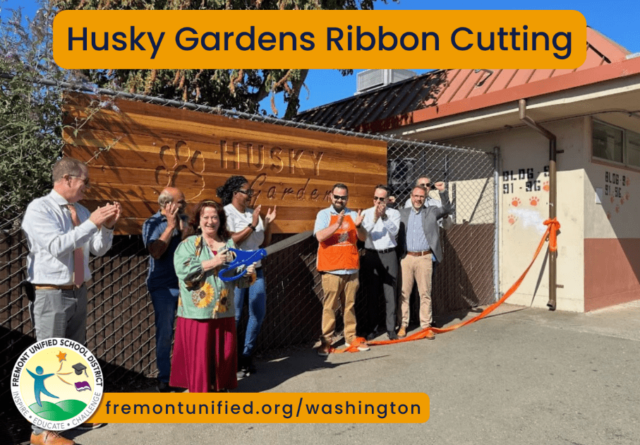 Husky Gardens ribbon cutting