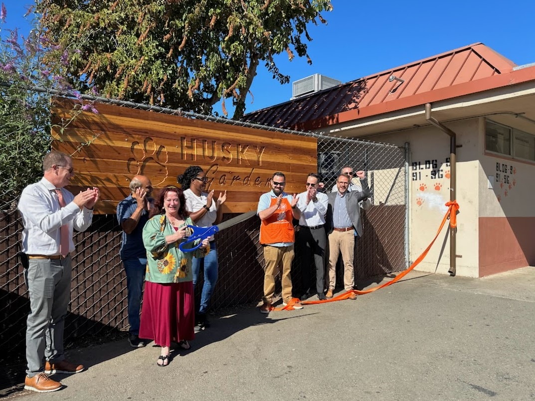 Husky Gardens ribbon cutting