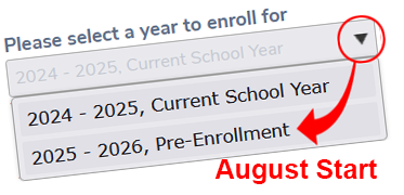 Pre-Enrollment