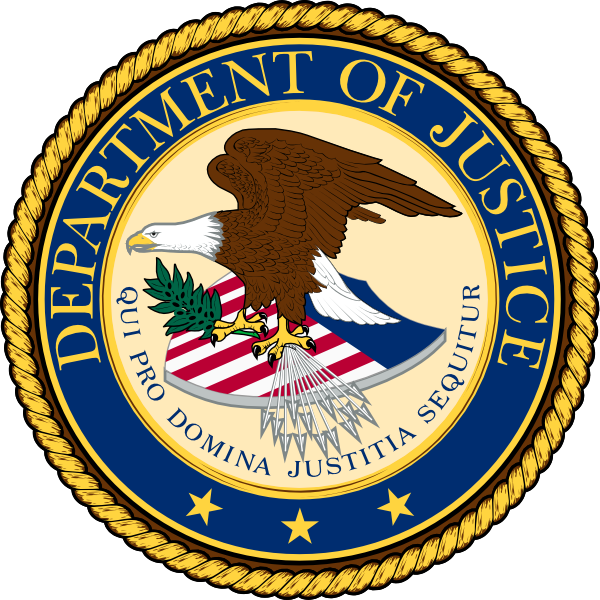 US Department of Justice seal