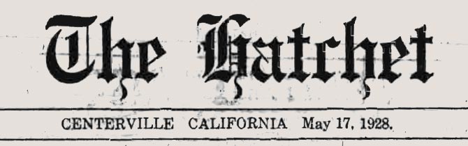 The Hatchet 1928