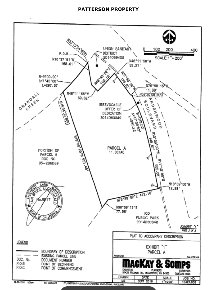 SBE Waiver Patterson Property