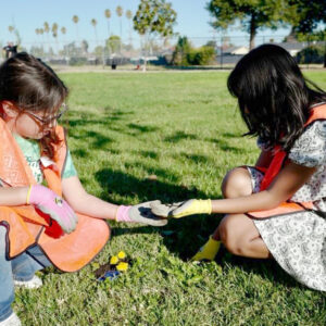 Azaveda kids planting trees