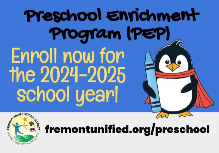 Fremont Unified School District’s Preschool Enrichment Program (PEP)